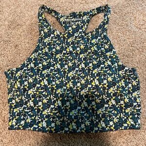 Outdoor Voices Floral Athletic Crop